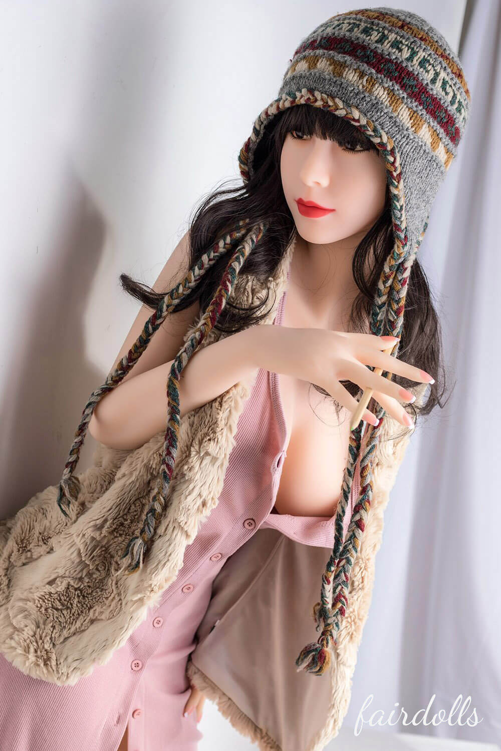 5'4" (165cm) D-Cup Asian Curvy Sex Doll - Karlie (WM Doll)