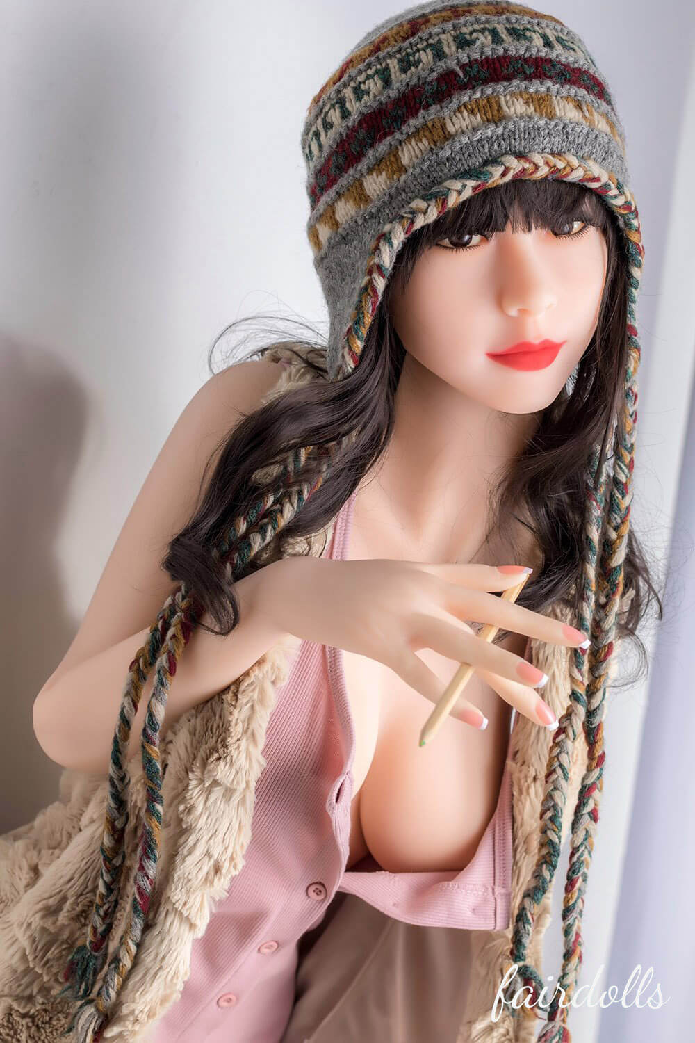 5'4" (165cm) D-Cup Asian Curvy Sex Doll - Karlie (WM Doll)