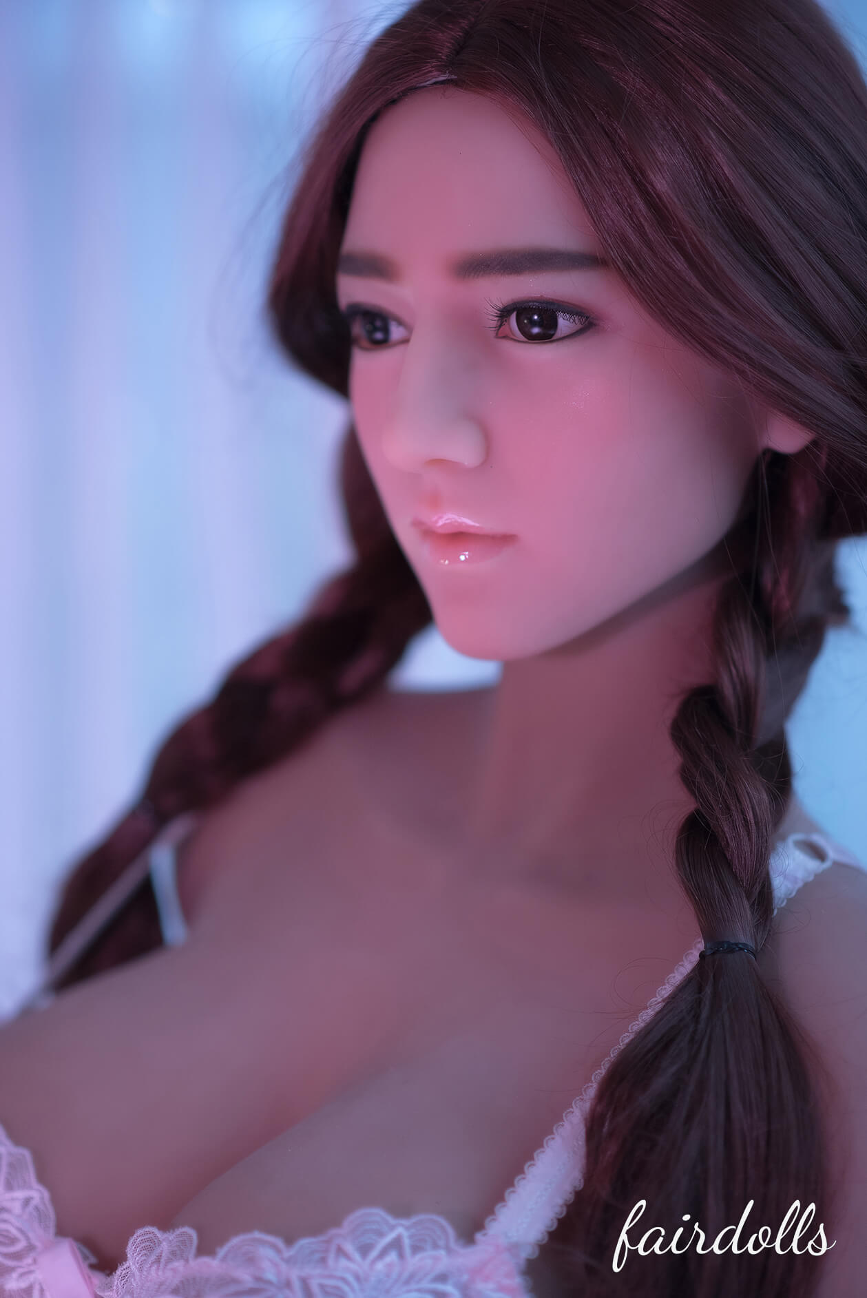 5'4" (165cm) F-Cup Hot Ponytail Girl Sex Dolls - Angie (6YE Doll)