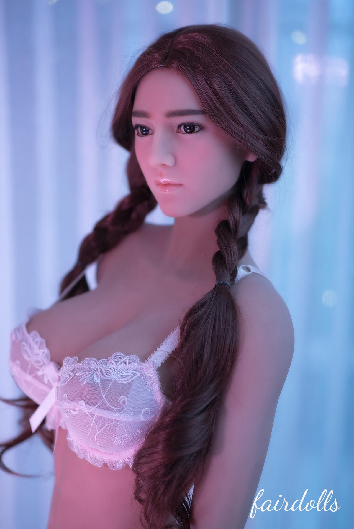 5'4" (165cm) F-Cup Hot Ponytail Girl Sex Dolls - Angie (6YE Doll)