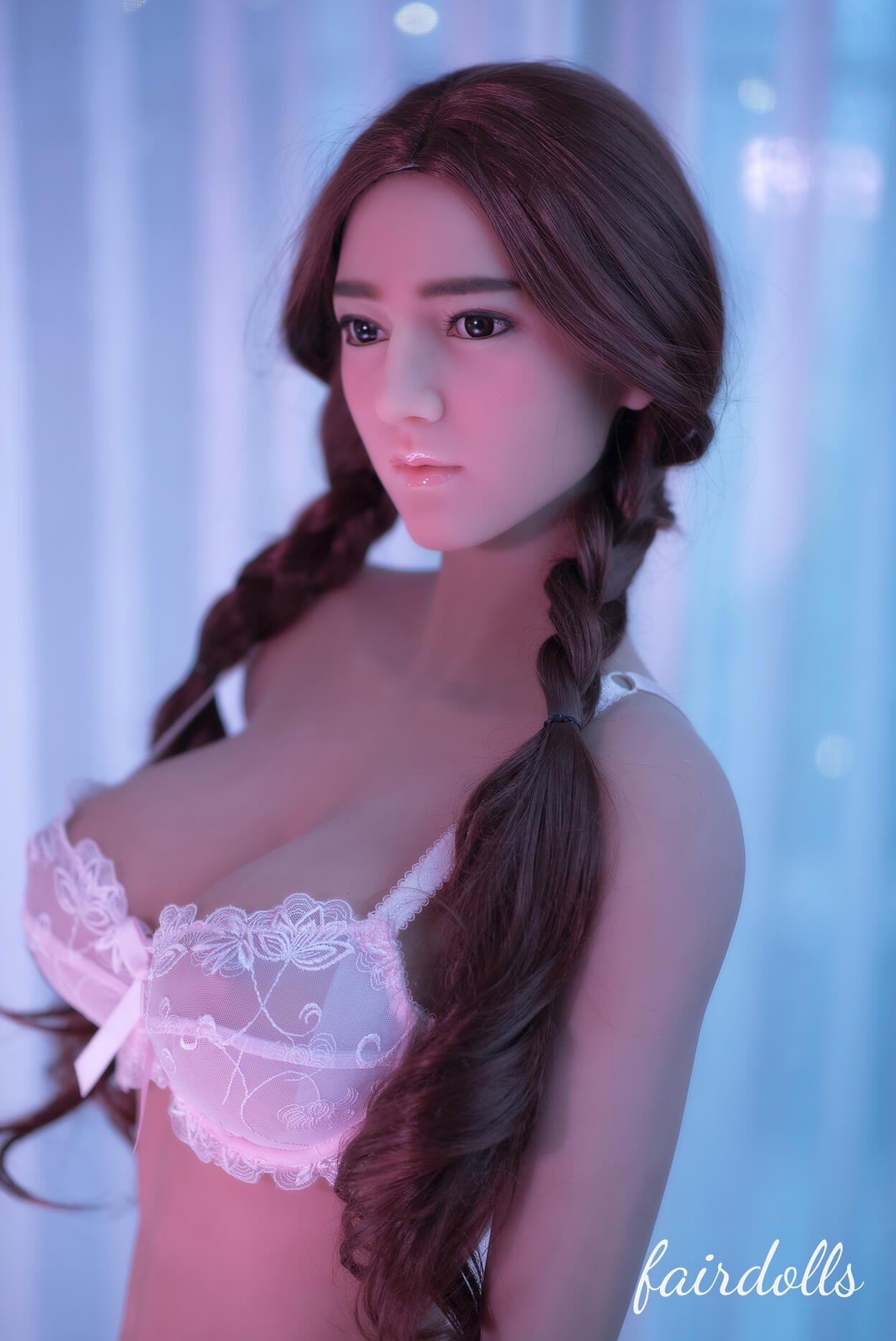 5'4" (165cm) F-Cup Hot Ponytail Girl Sex Dolls - Angie (6YE Doll)