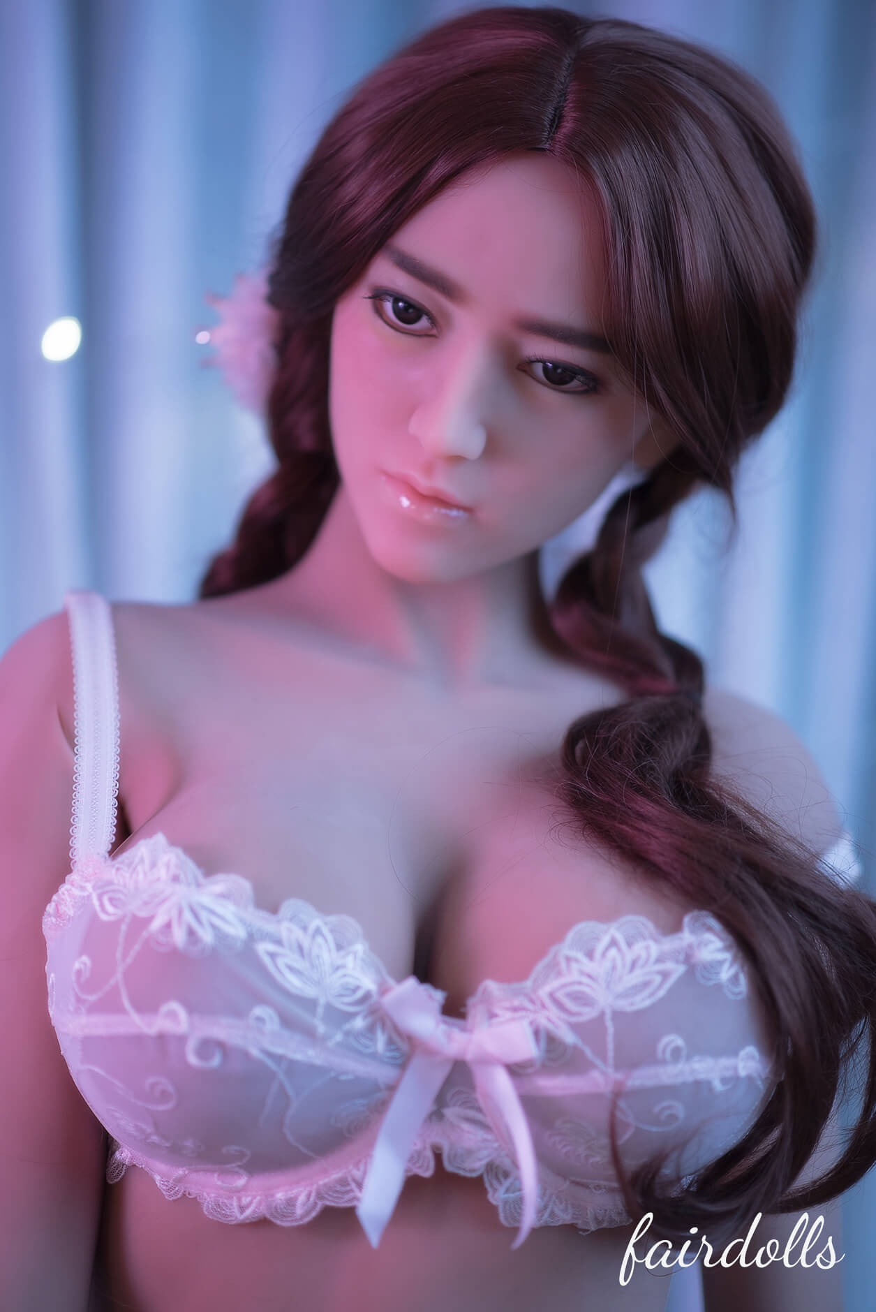 5'4" (165cm) F-Cup Hot Ponytail Girl Sex Dolls - Angie (6YE Doll)