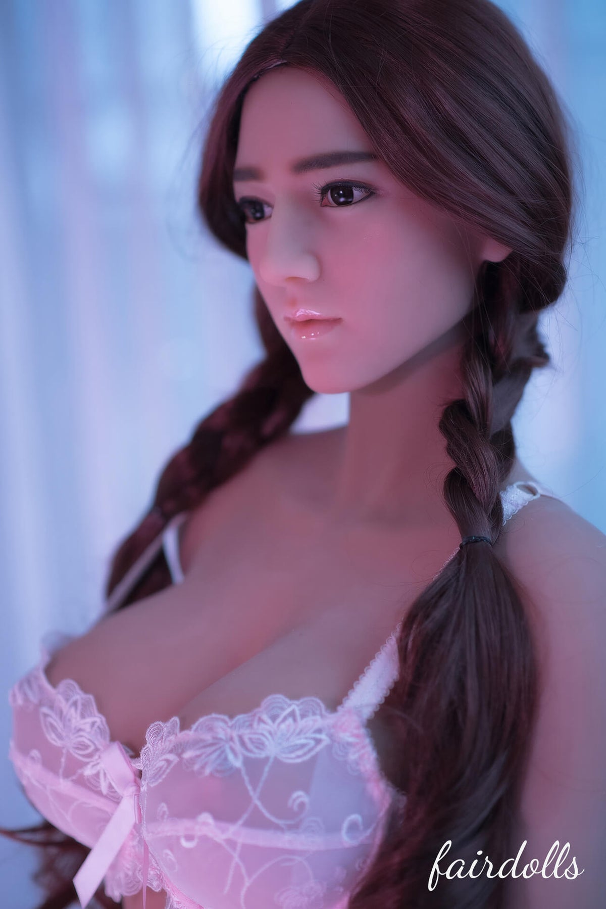 5'4" (165cm) F-Cup Hot Ponytail Girl Sex Dolls - Angie (6YE Doll)