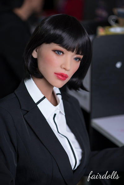 5'4" (165cm) F-Cup Office Lady Sex Doll - Ruth (6YE Doll)