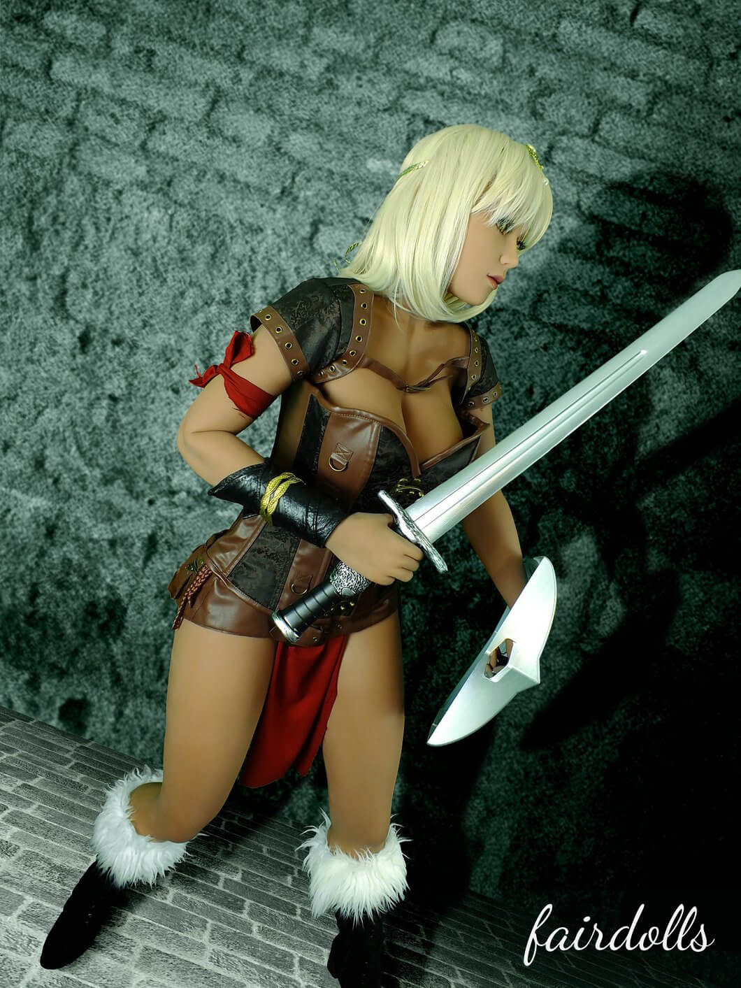 5'4" (165cm) E-Cup Big Boobs Sex Doll Body (YL Doll)