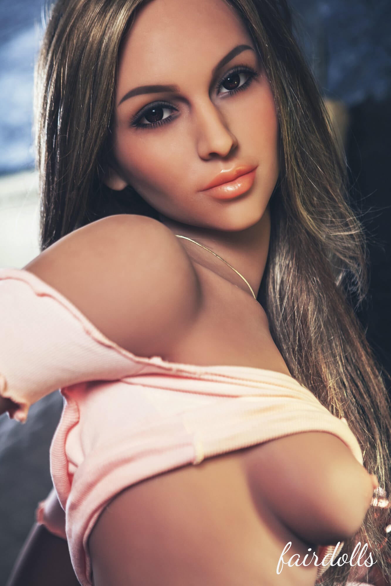 5'6" (168cm) B-Cup Curvy  Sex Doll Body (YL Doll)