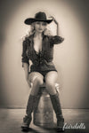 5'7" (171cm) I-Cup BBW Western Cowboy Girl - Leia (YL Doll)