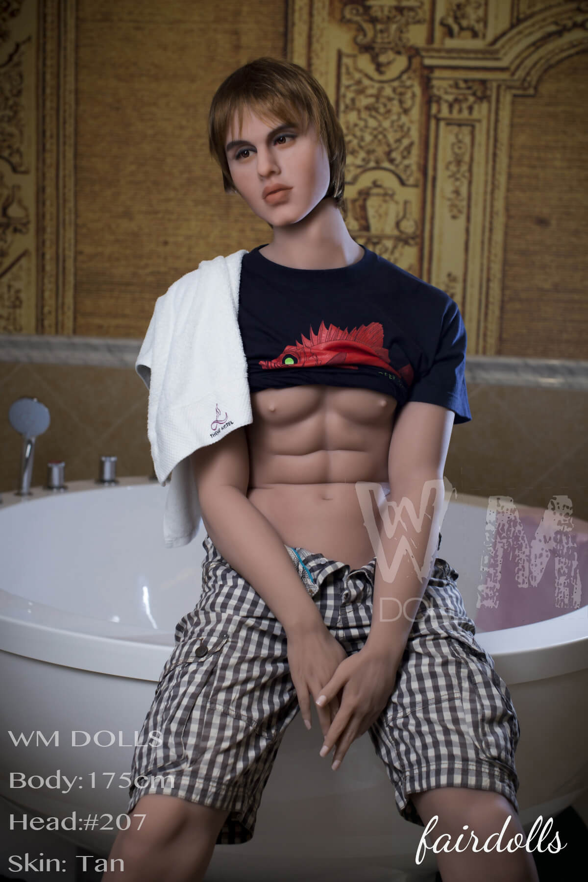 5'8" (175cm) WM Male Actor Love Doll - Joey (WM Doll)