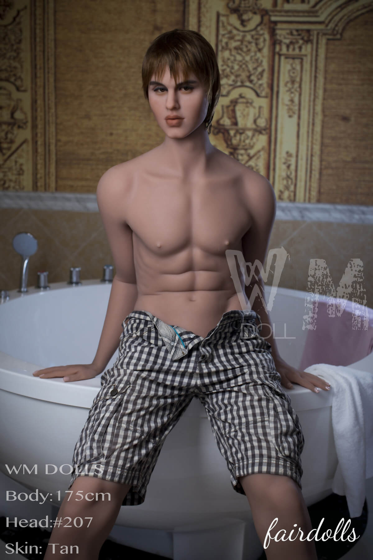 5'8" (175cm) WM Male Actor Love Doll - Joey (WM Doll)