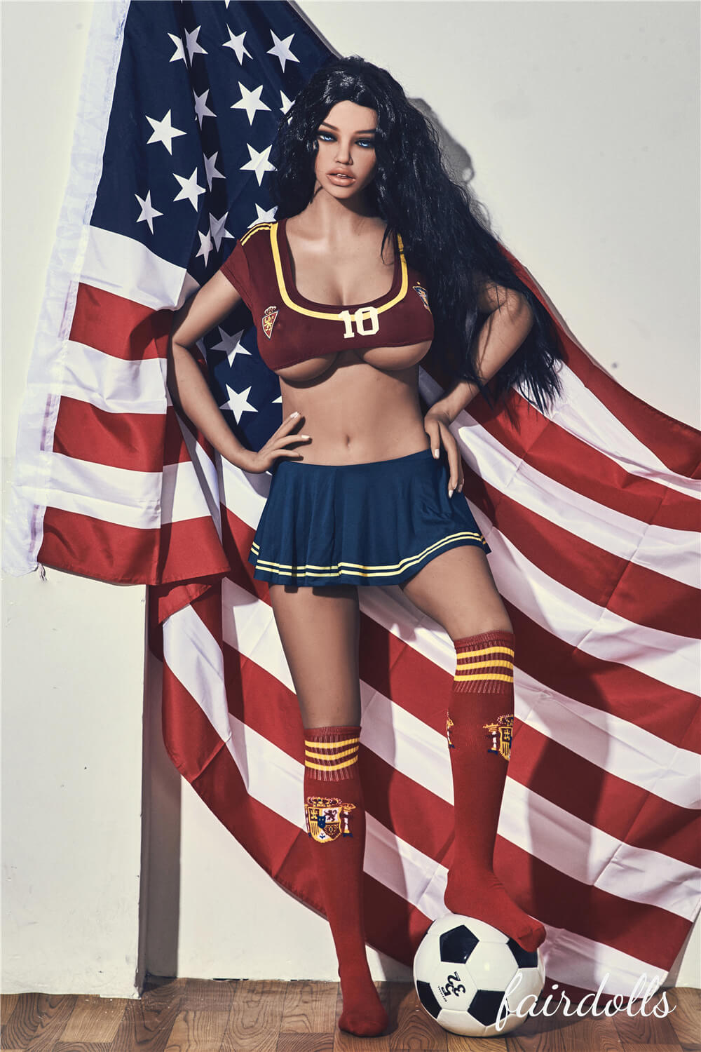 5'4" (163cm) J-Cup Hot Black Sex Dolls - Jane (Irontech Doll)