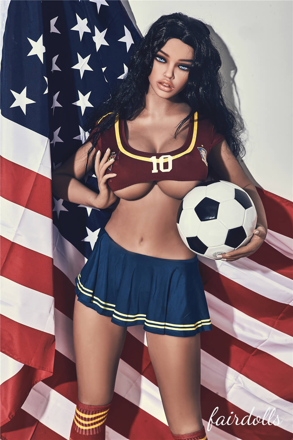 5'4" (163cm) J-Cup Hot Black Sex Dolls - Jane (Irontech Doll)