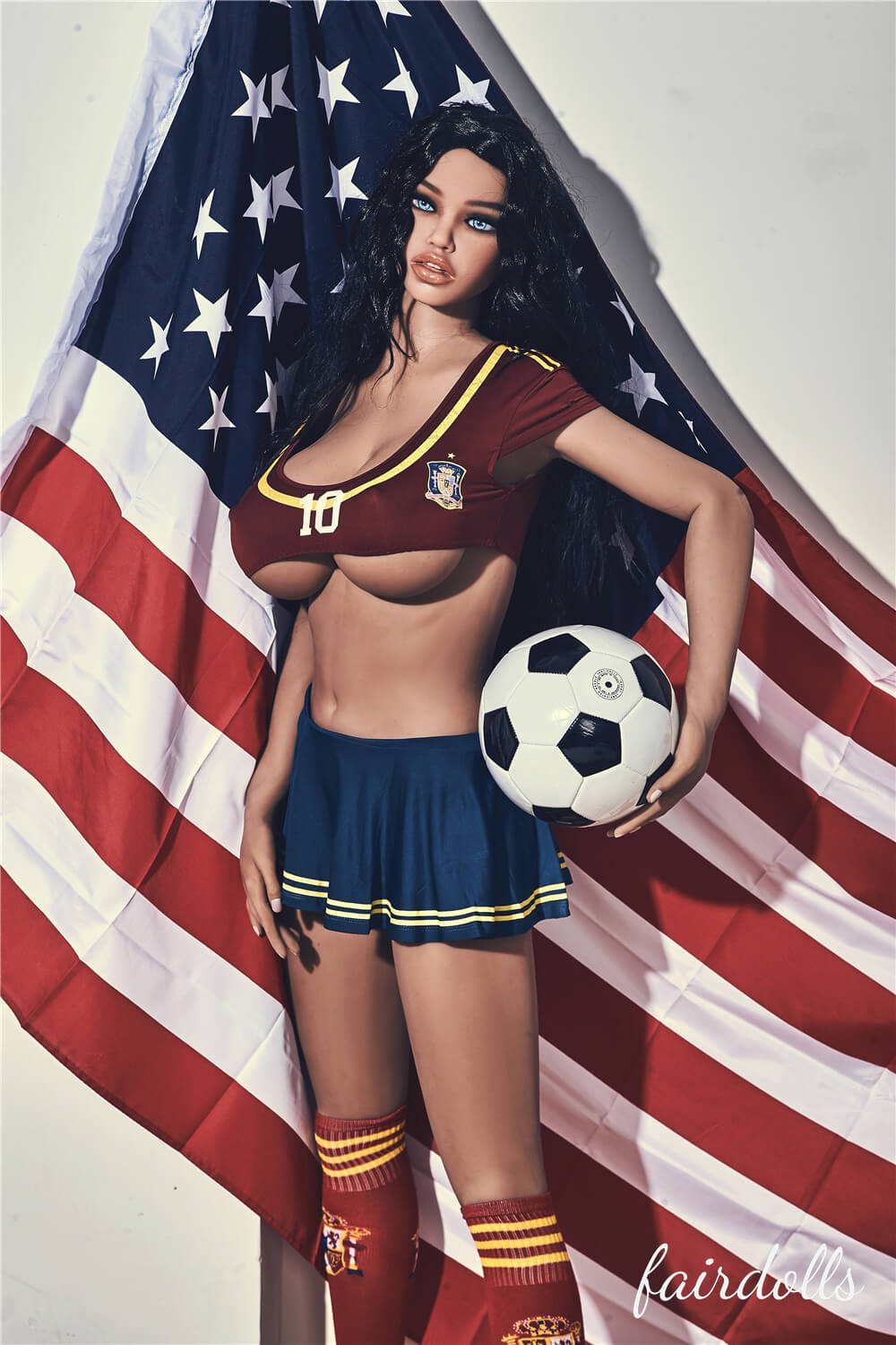 5'4" (163cm) J-Cup Hot Black Sex Dolls - Jane (Irontech Doll)