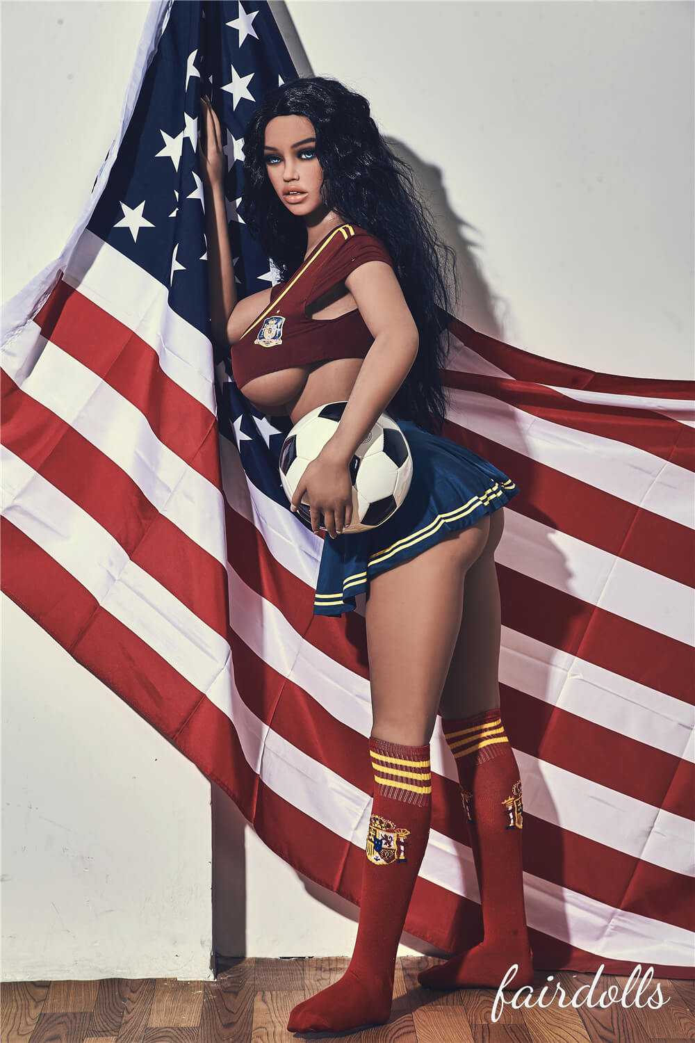 5'4" (163cm) J-Cup Hot Black Sex Dolls - Jane (Irontech Doll)