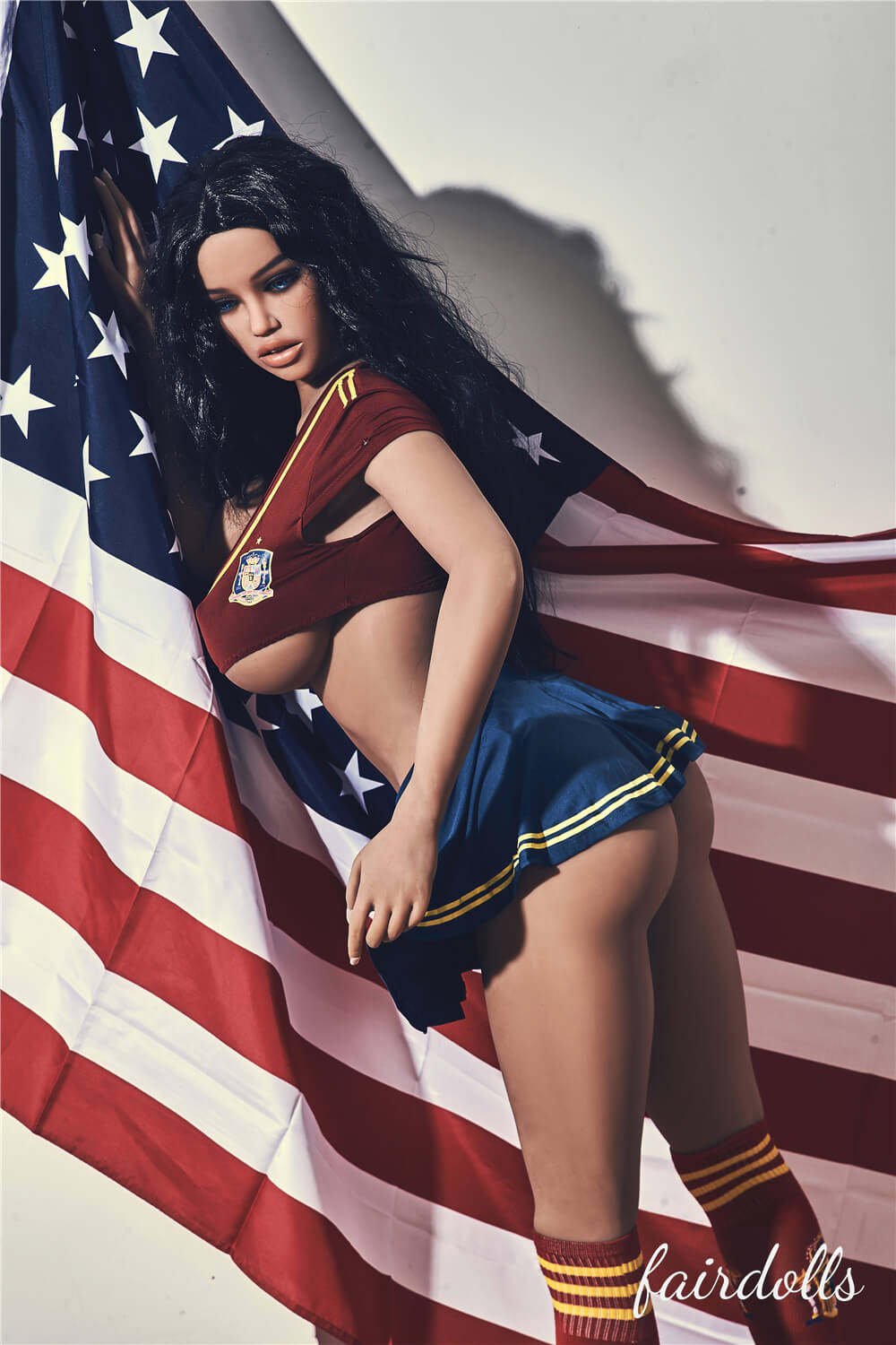 5'4" (163cm) J-Cup Hot Black Sex Dolls - Jane (Irontech Doll)