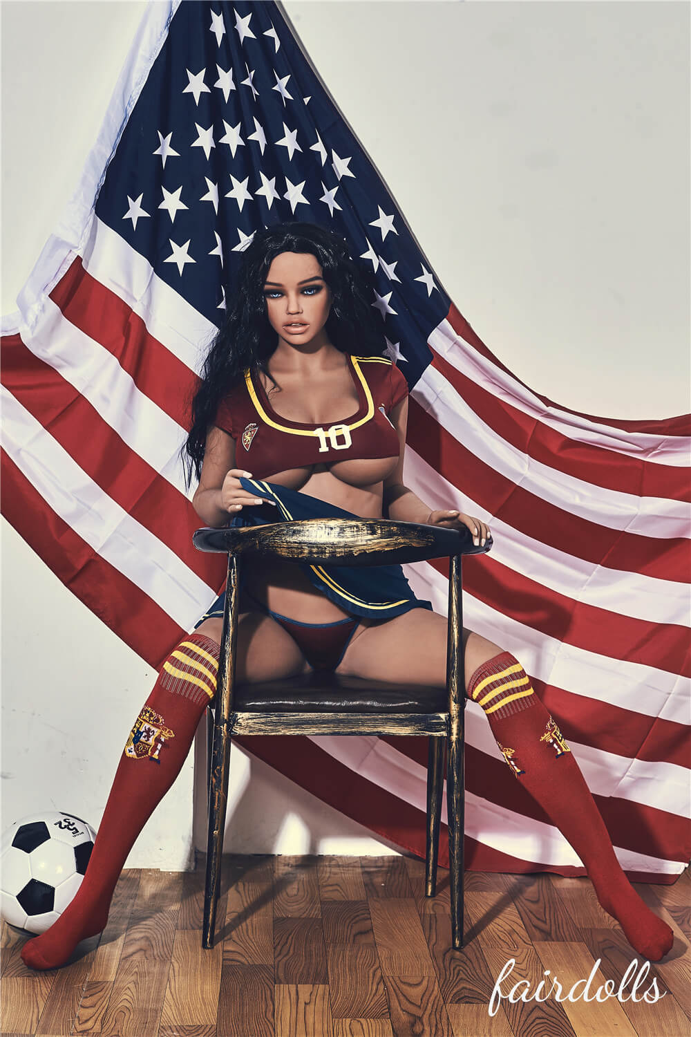 5'4" (163cm) J-Cup Hot Black Sex Dolls - Jane (Irontech Doll)