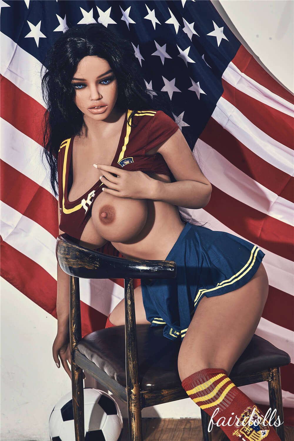 5'4" (163cm) J-Cup Hot Black Sex Dolls - Jane (Irontech Doll)