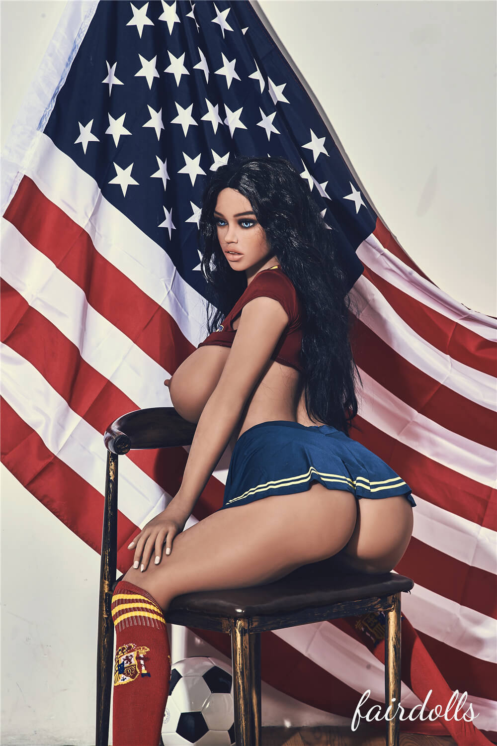 5'4" (163cm) J-Cup Hot Black Sex Dolls - Jane (Irontech Doll)