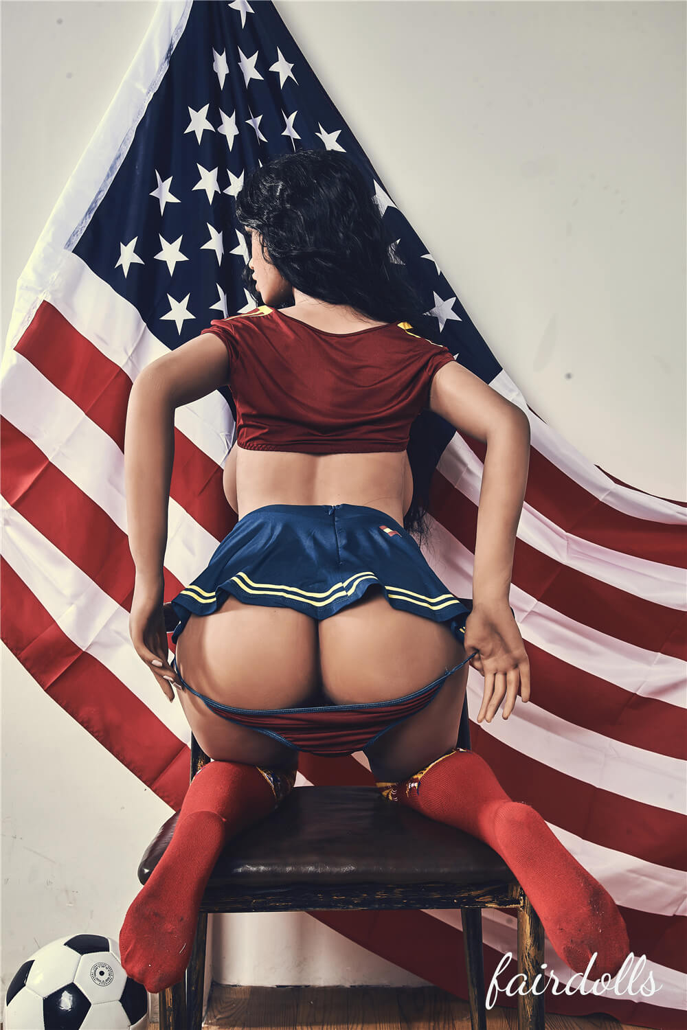 5'4" (163cm) J-Cup Hot Black Sex Dolls - Jane (Irontech Doll)